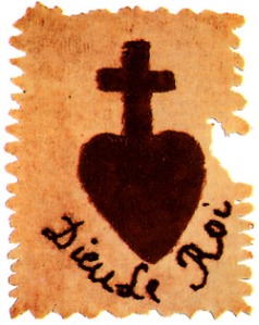 Vendean badge of the Sacred Heart